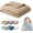#01, variant on 2026 New 9 Layers Muslin Blanket, 100% Muslin Cotton Blanket, Adults Soft Breathable Lightweight Large Cotton Muslin Blankets for Bed Couch Sofa All Season (#01, 59x79 in)