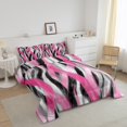 thumbnail image 3 of Erosebridal Geometric Stripe Comforter Sets Queen Size,Abstract Artwork Bedding Queen Comforter Set,Geometry Lines Decor,Reversible,Ultra Soft,3 Pieces, 3 of 7