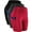 10# Black+Gray+Red, variant on NELEUS Womens High Waist Yoga Shorts for Bike Compression Two Side Pockets,Black Gray Light Pink,US Size XL