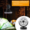 thumbnail image 1 of Linterna de Camping LED Silenciosa con Ventilador, Ventilador de Tienda Giratorio Portátil con para Colgar para Tienda, Coche, RV, Patio, Jardí Baoblaze Ventilador de tienda con luz, 1 of 8