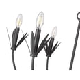 thumbnail image 4 of 12706-MB Millennium Lighting Primrose - 6 Light Chandelier-22.75 Inch Tall and 30.5 Inch Wide-Matte Black Finish, 4 of 6
