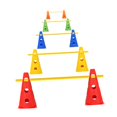thumbnail image 4 of Mornei Adjustable Obstacle Training Set Interactive for Running Pet Exercise Sports 5Pcs, 4 of 8