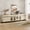 Beige, variant on 4 In 1 Sideboard Buffet Cabinets With Glass Doors And 2 Drawers, Modern Sideboard Credenza With Adjustable Shelf And Metal Base,Cabinet Storage Cabinet,Beige