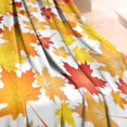 thumbnail image 3 of Autumn Fall Leaves Pattern Blanket,Comfortable Soft Lamb Wool Throw Blanket,All Season,Warm Lightweight Blankets for Sofa Bed Couch Living Room Chair,60"x80", 3 of 4