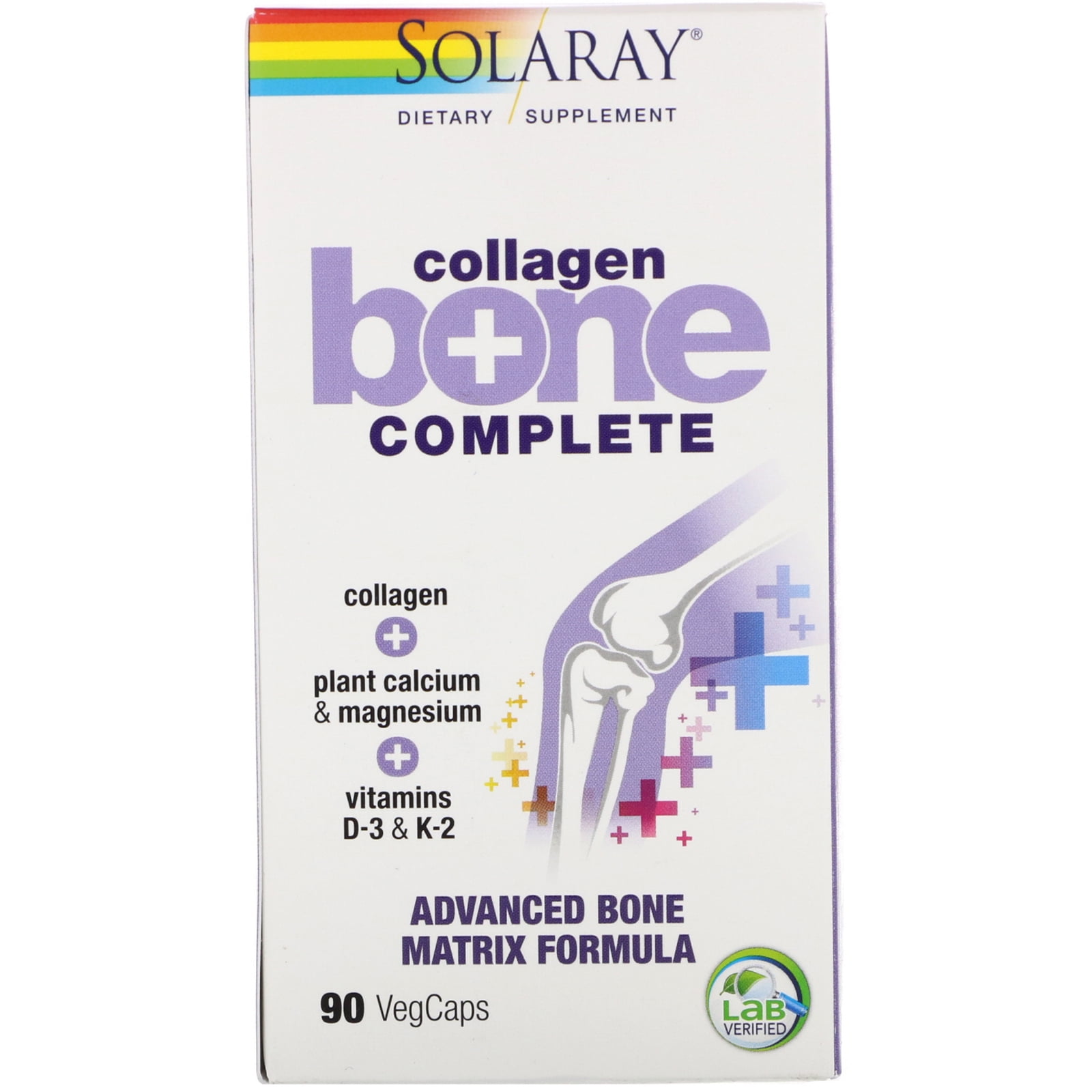 Solaray Collagen Bone Complete Advanced Bone Matrix Formula with