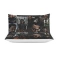 thumbnail image 3 of Tom Hiddleston Family Bed 3 Piece Set, Personalized Bedding Decor for Kids And Teens, Anime Student Dormitory Cover, 3 of 5