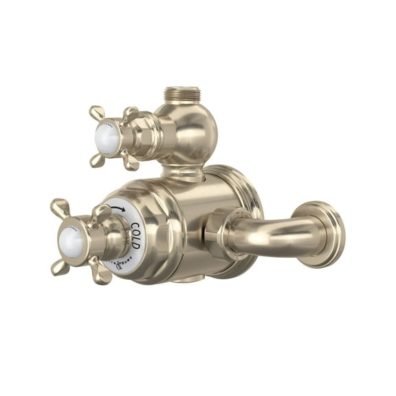 Rohl U5552 Perrin and Rowe Exposed Thermostatic Shower Valve Trim, Available in Various Colors