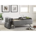 thumbnail image 3 of Coaster Poussette de Rangement Dilleston en Gris, 3 of 3