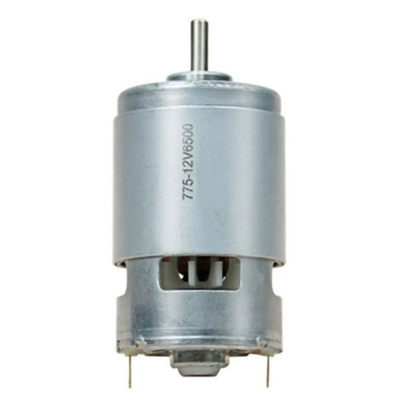 775 Dc Motor 6000/12000Rpm Large Torque Motor Wit Double Ball Bearing Power Tool 6000Rpm