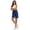 #134-Blue, variant on TaTaai Womens Plus Size Active Shorts with Pockets Elastic Waist Stretchy Comfortable Yoga Pants for Fitness Gym Daily Relax Vacation Gift
