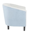 thumbnail image 4 of LumiSource Claudia Contemporary Barrel Accent Chair, 4 of 4