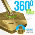 thumbnail image 3 of Filtro de cabezal de ducha AquaHomeGroup Luxury 20 Stage Golden, 3 of 9