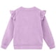 thumbnail image 5 of Vestido de verano para niña con estampado de flores de Pascua, manga corta, bolsillos con volantes y cuello redondo, top de poliéster, 5 of 5
