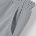 thumbnail image 5 of Cethrio Boys Cotton Shorts, Relaxed Fit Above the Knee Casual Elastic Waist Summer Shorts Gray Size 8, 5 of 5