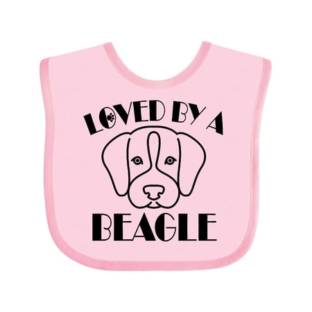 

Inktastic Beagle Dog Lover Gift Gift Baby Boy or Baby Girl Bib