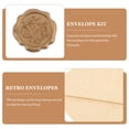 thumbnail image 2 of DECORNIJIA 6 Sets Retro Envelopes Paper Vintage Style for Tiny, 2 of 8