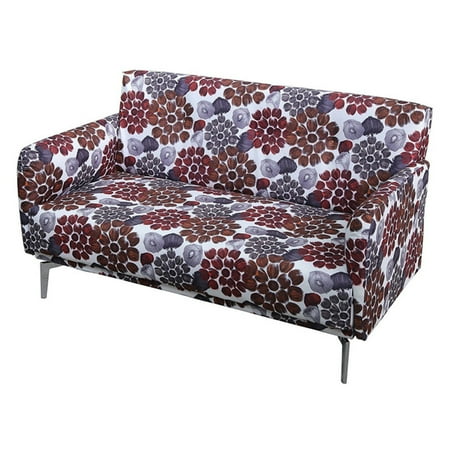 Floral Loveseat - U.S. Pride Furniture Emma Flower Print Loveseat