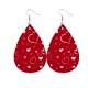 thumbnail image 1 of Sonducket Pendientes de cuero con purpurina, gota de agua, colgante para el oído, joyería exagerada para el Día de San Valentín, pendiente colgante Ropa, zapatos y accesorios Miscelánea Tipo 1 Sonducket AP010056-01, 1 of 6