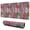 Multicolor Ethnic Diamond, variant on Long Mouse Pads for Desk,Multicolor Ethnic Diamond Pattern Desk Mats on Top Of Desks, Desk Mouse Pad Extra Large with 3mm Non-Slip Base and Stitched Edge for Gaming,Office,Work,Home 31.5"x11.8"