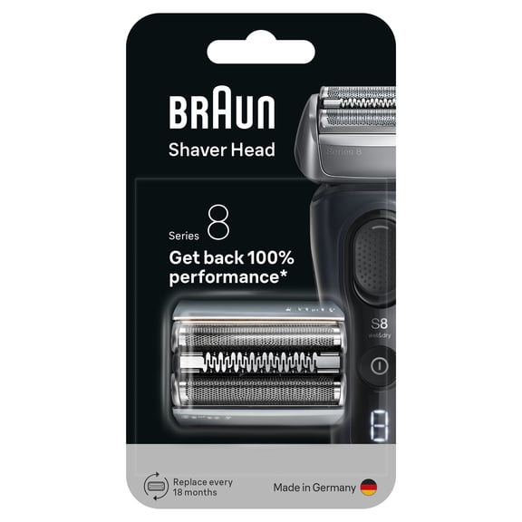 Braun Series 8 Electric Shaver Replacement Head, 83M, 1 Count