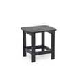 thumbnail image 3 of Tanfly Table d'appoint en polycarbonate pour usage intérieur/extérieur – Noir, 3 of 3