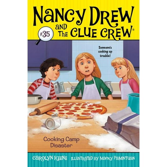 Nancy Drew & the Clue Crew Cooking Camp Disaster, Book 35, (Paperback)