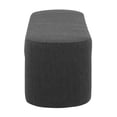 thumbnail image 2 of American Home Classics Makayla 18" Modern Boucle Fabric & Wood Bench in Black, 2 of 3