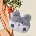 thumbnail image 4 of Portable Hand Warmer Bag with Keychain, Cartoon Plush Hand Warmer Bag Cover for Hamster, 4 of 8