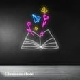thumbnail image 2 of Glowneon Reading Books Neon Sign, Books Led Light, Library Decor, Reading Books Line Art Decor, 2 of 4