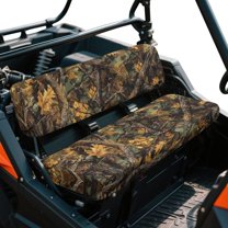 Yuyamidu Oak UTV Seat Cover Easy to Install Mule Bench Seat Cover Camouflage Hunting UTV Accessories Elastic Fabrics Compatible with Kawasaki Mule 3000 3010 3020