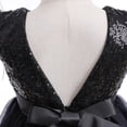thumbnail image 5 of V-Back Backless Dress For Girls Wedding Pageant Birthday Party 3-10T, 5 of 7