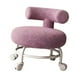 thumbnail image 5 of Taburete bajo con ruedas Asiento bajo con ruedas Asiento giratorio Silla móvil para Violeta, 5 of 9