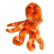Aurora - Medium Orange Destination Nation - 11 Octopus - Adventurous Stuffed Animal