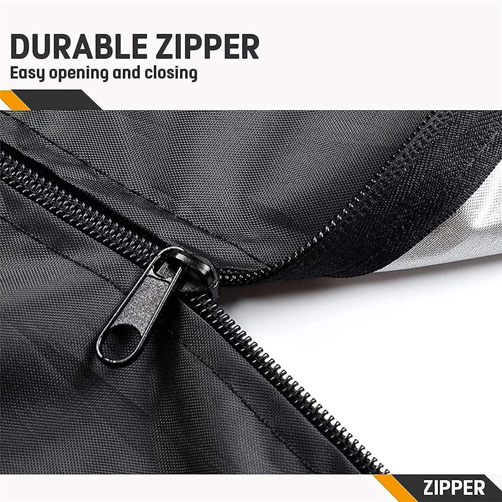 Waterproof Christmas Tree Storage Bag Heavy Duty, Artificial Xmas Tree Storage Container with Dual Zippers & Reinforced Handles, Extra Wide Opening Holiday Tree Saver Bag for Disassembled Trees