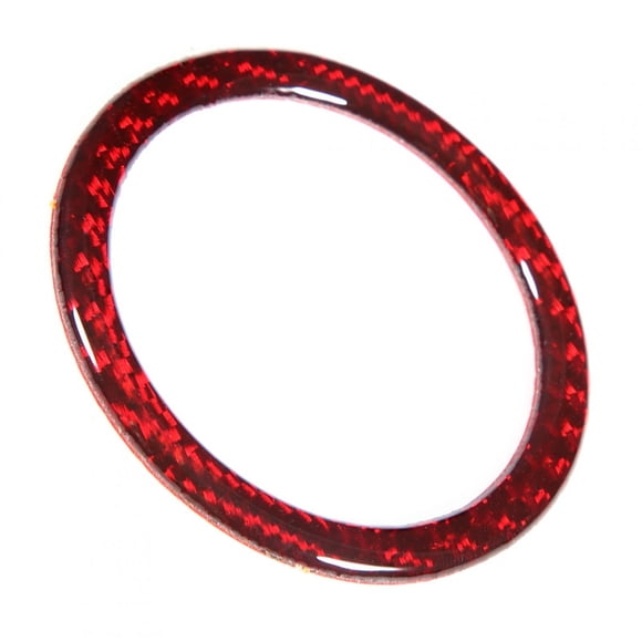 Engine Start Ring Engine Start Frame Carbon Fiber Engine Start Button Ring Trim Decoration Fits For BRZ