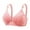 Pink, variant on Gyexs Women Casual Adjustable Breathable Wireless Comfort Bra Supportive Everyday Underwear Seamless Bras for Women, Grey, Size 36