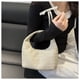 thumbnail image 4 of Bolso de hombro a rayas | Bolso de poliéster tejido a mano, ligero y duradero, elegante y a la moda, ideal para uso diario, para mujer, para desplazamientos urbanos, bandolera, bolso de, 4 of 7