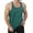 Dark Green, variant on Men's Lightweight Quick Drying Track and Field Training Vest Breathable Square Neck, for Fitness Enthusiasts