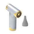 thumbnail image 4 of Secador de pelo automático, secador de pelo portátil, secador de pelo compacto pequeño de bajo ruido para mujeres y hombres, secador de pelo inalámbri Plata, 4 of 8