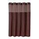 thumbnail image 1 of Cortina de ducha, accesorio versátil para baño, forro de hotel, lavable. Marrón, 1 of 8