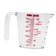 thumbnail image 4 of Taza medidora de plástico Baoblaze con medidas Rojas 250ml utensilio de cocina para hornear, 4 of 8