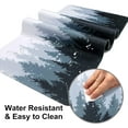 thumbnail image 6 of Large Gaming Mouse Pad, Non-Slip Rubber Base Water-Resistant Mousepad Desk Mat for Computer Keyboard, 35.4" x 15.75" Extended Desk Pad with Stitched Edges for Home Office Gaming, Misty Forest, 6 of 7