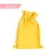 thumbnail image 3 of Bolsas de Yute Uxcell con Cordón, Sacos de Favor, Bolsas de Joyería para Regalos, Amarillo Brillante, 3 of 7