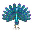 thumbnail image 4 of Esculturas Pavo Real Esculturas Arte Hierro Impermeables para Patio Interior Al Aire Libre, 4 of 6