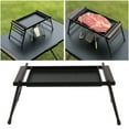 thumbnail image 1 of Camping BBQ Plate Set, Camping Barbecue Plate Iron Portable  For Travel, 1 of 8