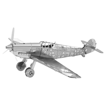 Metal Model Airplanes - Fascinations Metal Earth Messerschmitt Bf-109 Airplane 3D Metal Model Kit