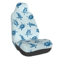 thumbnail image 1 of Wukai Turtle Full Set Car Seat Covers with Soft Padding Universal Auto Front Seats Protector and Cushion Mat, 1 of 5