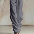 thumbnail image 6 of Edvintorg Casual Jumpsuits for Women Plus Size Fashion Fleece Long Sleeve Hooded Zip up Jumpsuit with Wide Leg Pant One Piece Women's Clothing S-3XL Gray, 6 of 7