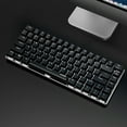 thumbnail image 4 of Ajazz AK33 82 Keys USB Wired Mechanical Keyboard Monochromatic Backlight Gaming Keyboard Black with Blue Switches, 4 of 7