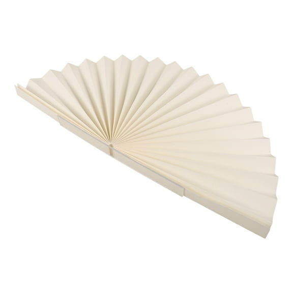 FESTFENDS Fan Decorations White Paper 24.70X2.50X0.20cm 9.7X1X0.08in Wedding 1Pack